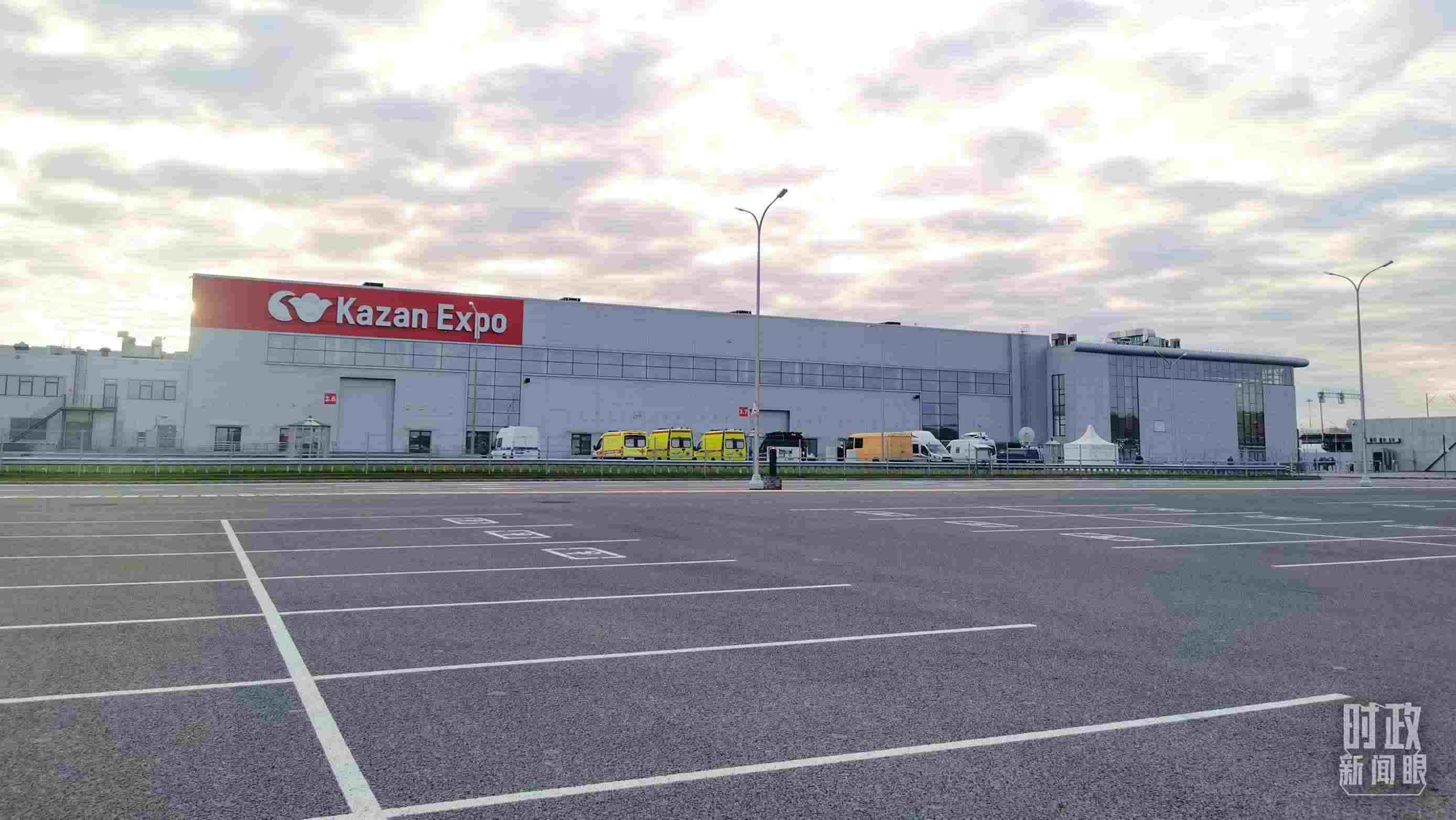 △ 喀山會展中心。（總臺央視記者曹亞星拍攝）