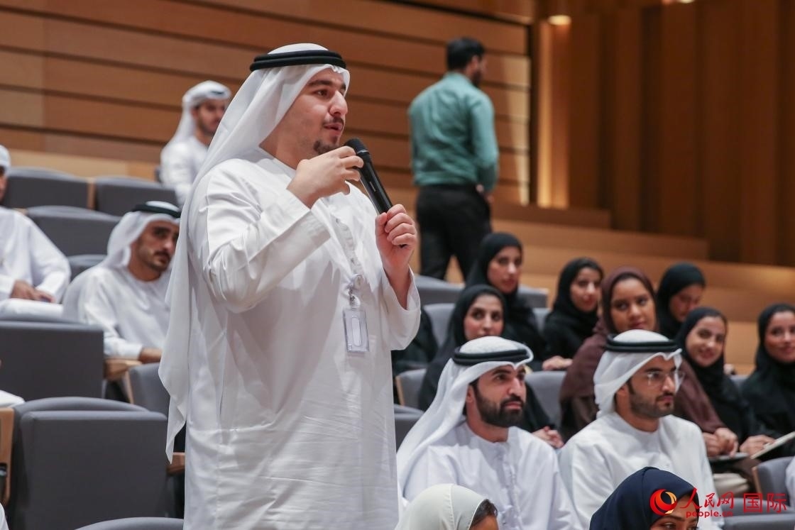 觀眾提問。人民網(wǎng) 塔里克·易卜拉欣攝