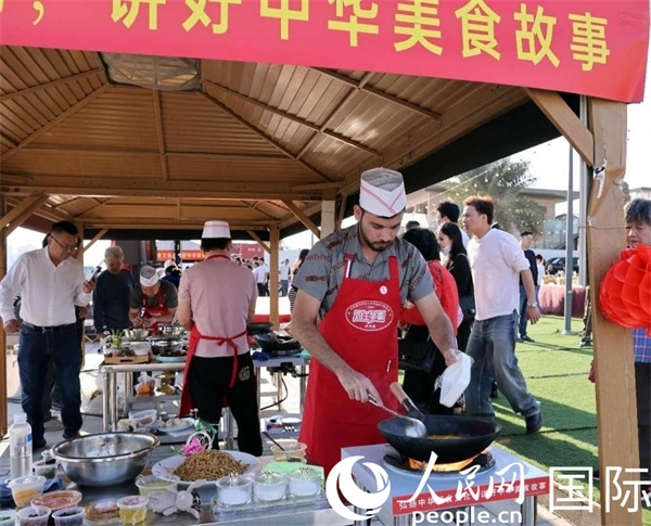 參賽一景。人民網(wǎng)記者管克江攝