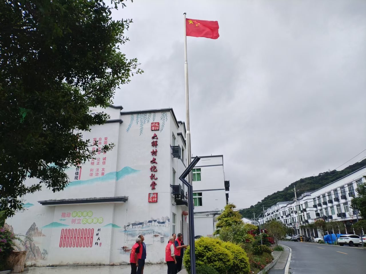 永興村一景（永興現(xiàn)為六祥行政村下的自然村之一）。蒼南縣金鄉(xiāng)鎮(zhèn) 供圖