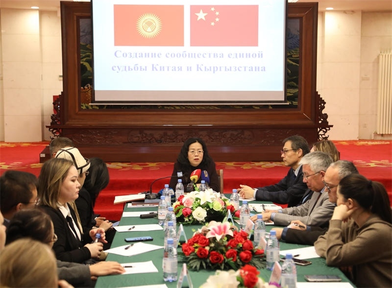 活動(dòng)現(xiàn)場(chǎng)。中國(guó)駐吉爾吉斯斯坦使館供圖