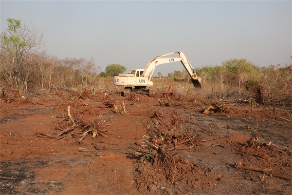 施工現場。張曉昆攝
