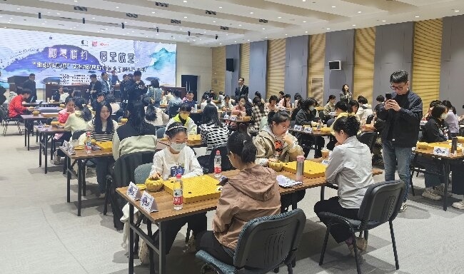 比賽現(xiàn)場(chǎng)。人民網(wǎng)記者 李乃妍攝