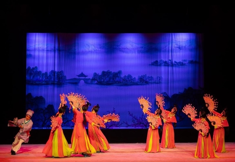 演出現(xiàn)場。中國駐匈牙利大使館供圖