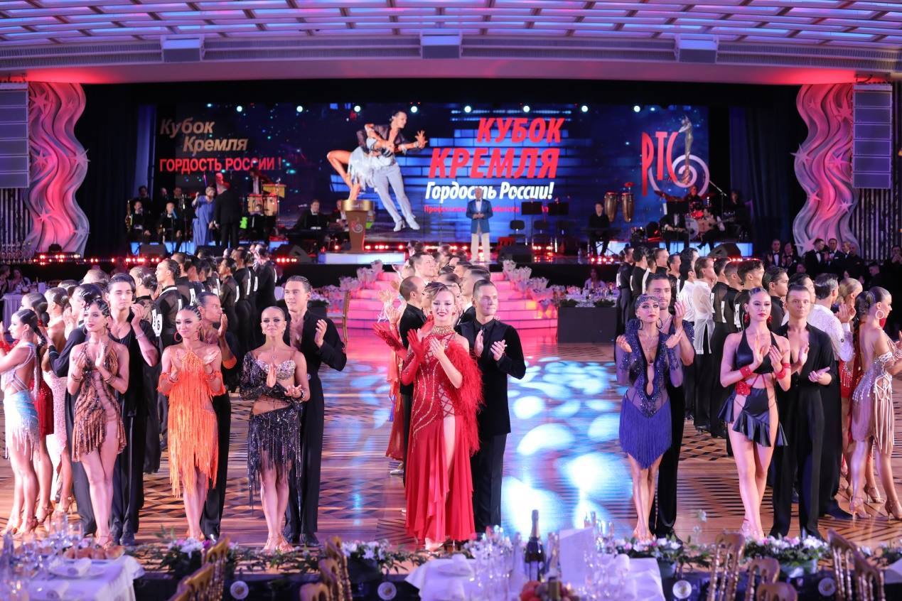 第七屆“克里姆林宮杯”國標(biāo)舞錦標(biāo)賽現(xiàn)場。于子恒攝