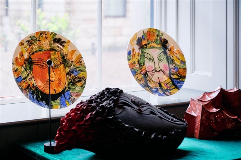 倫敦手工周中國館展品。楊浩鵬攝